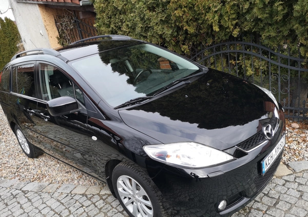 Mazda 5 cena 13900 przebieg: 202000, rok produkcji 2007 z Żary małe 277